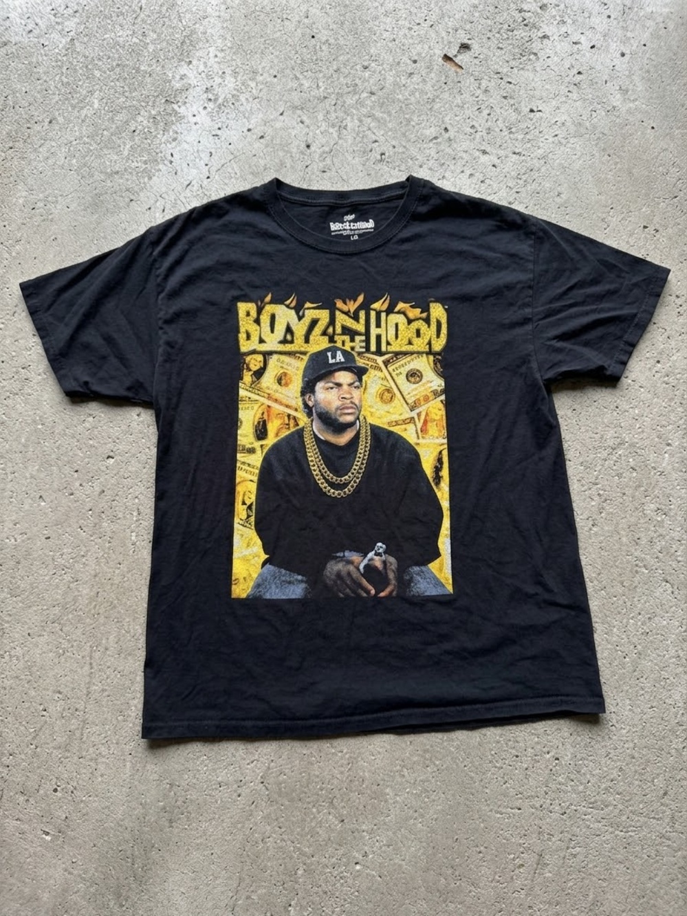 Boyz N The Hood Black Crew Neck Short Sleeve Tee